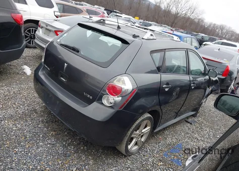 2009 Pontiac Vibe из США, поврежденный, VIN 5Y2SP670X9Z453886